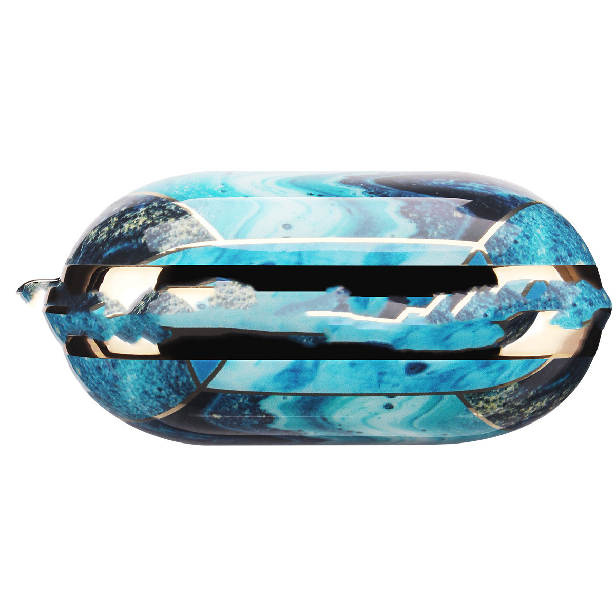 غطاء سماعة آبل مخصص مع خرائط إبداعية - غلاف حماية صلب لسماعات AirPods بلوتوث من PC