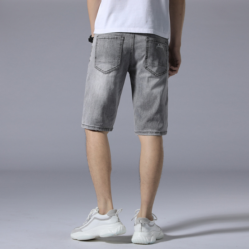 Title 2, Mens Denim Pants Trend Brand Short Jeans Youth...