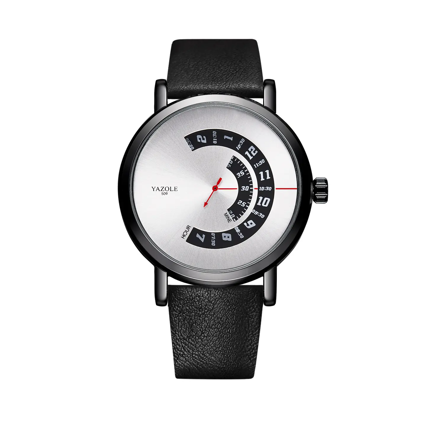 Watch Men's Turntable Waterproof Quartz