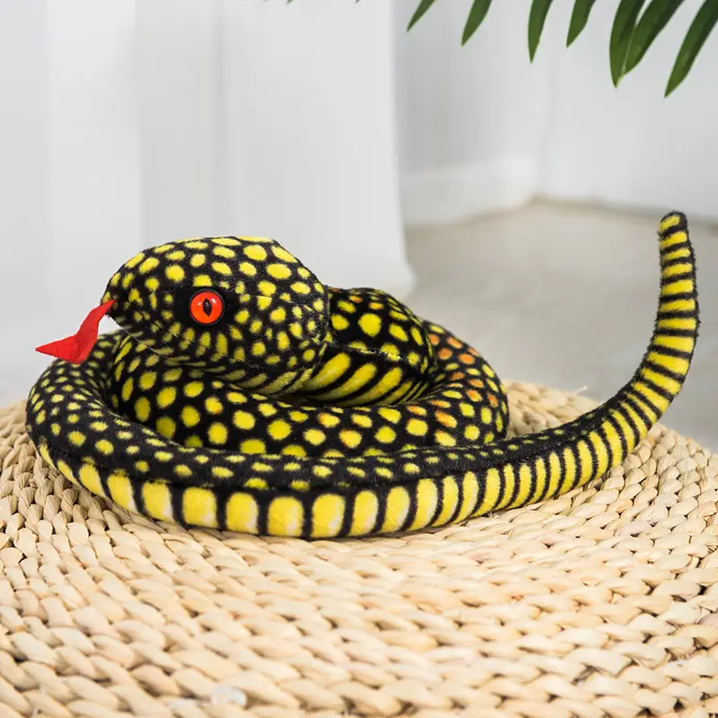 Simulation Cobra Plush Toy