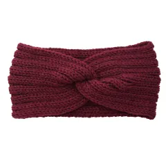 Knitted Cross Headband Ear Protection Braided Headband - 16Style - View 1