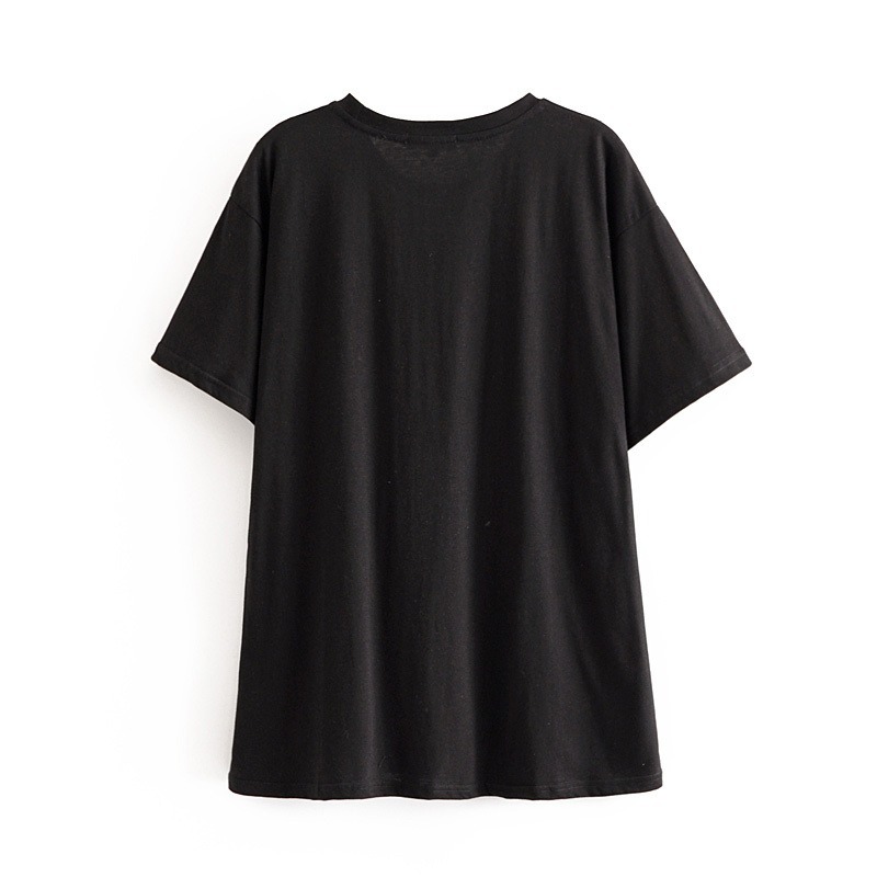 Title 1, Turtleneck Short Sleeve Round Neck Loose Large ...