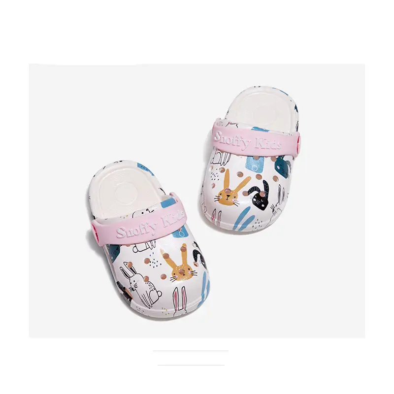 Sandals Children's Hole Shoes Little Girls Shoes Cartoon Slippers