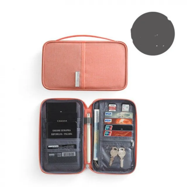 Travel Passport Cover Waterproof Passport Holder Holder Pink - Shop at LoveMi