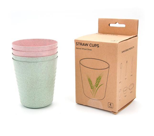 Cup2 pink2 green kraft c