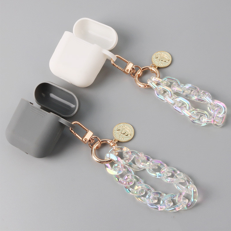 Alloy Listing Keychain Colorful Buckle Chain Key Pendant Pendant