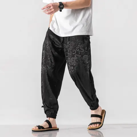 Chinese Style Men's Casual Pants Summer New