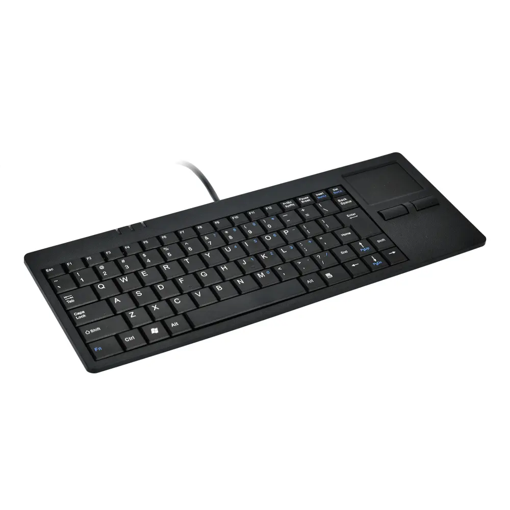 Wired USB Touchpad Keyboard MC-818 Ultra-thin Scissor Feet Mute