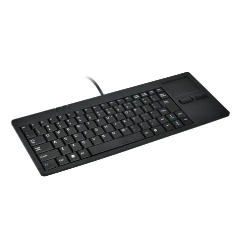 Wired USB Touchpad Keyboard MC-818 Ultra-thin Scissor Feet Mute