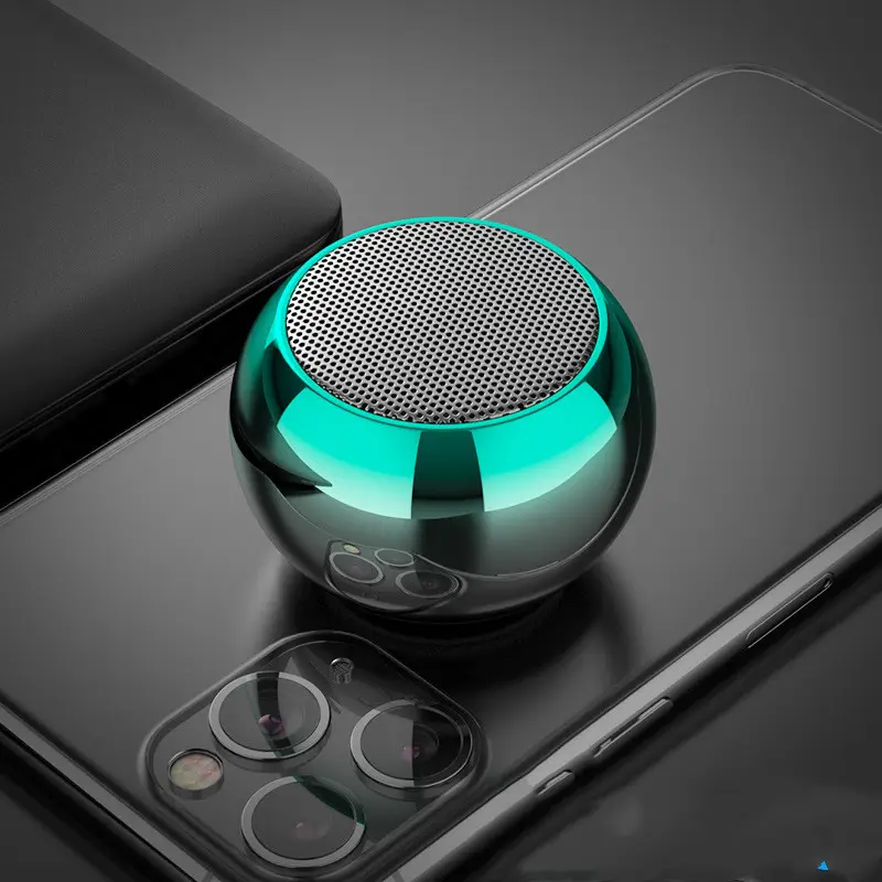 M3 Colorful Wireless Speakers 3D Mini Electroplating