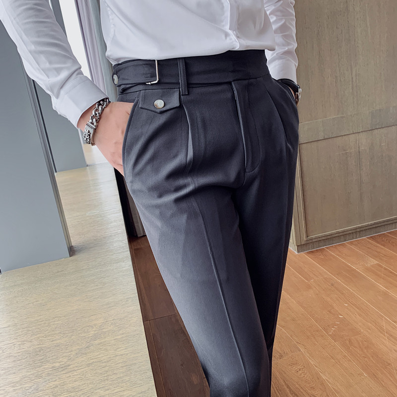 Title 1, Pantaloni Slim British Business Casual. Vestibi...