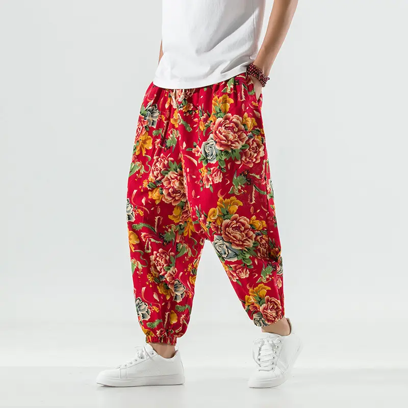 Breathable Cotton And Linen Casual Plus Size