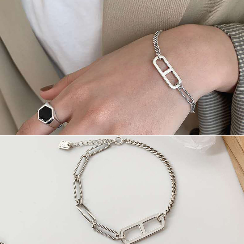 Fashion Simple Pig Nose Retro Bracelet