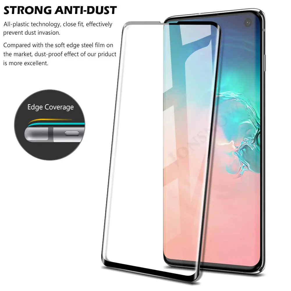 3D Anti-scratch Anti-drop Curved Tempered Glass