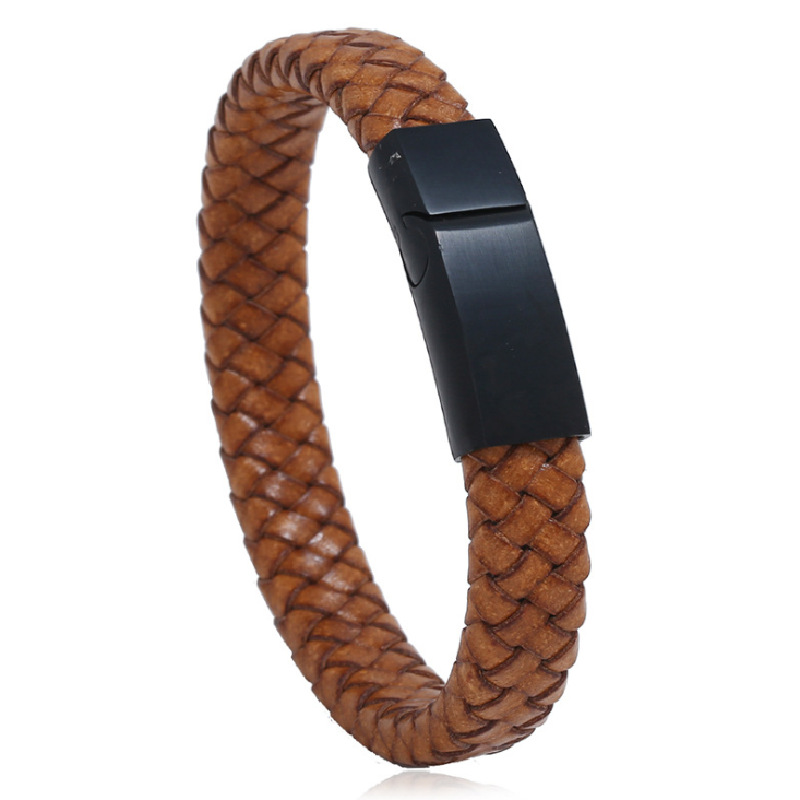 Woven Multilayer Men's Leather Bracelet Ethnic Wind Bracelet Jewelry Bracelet