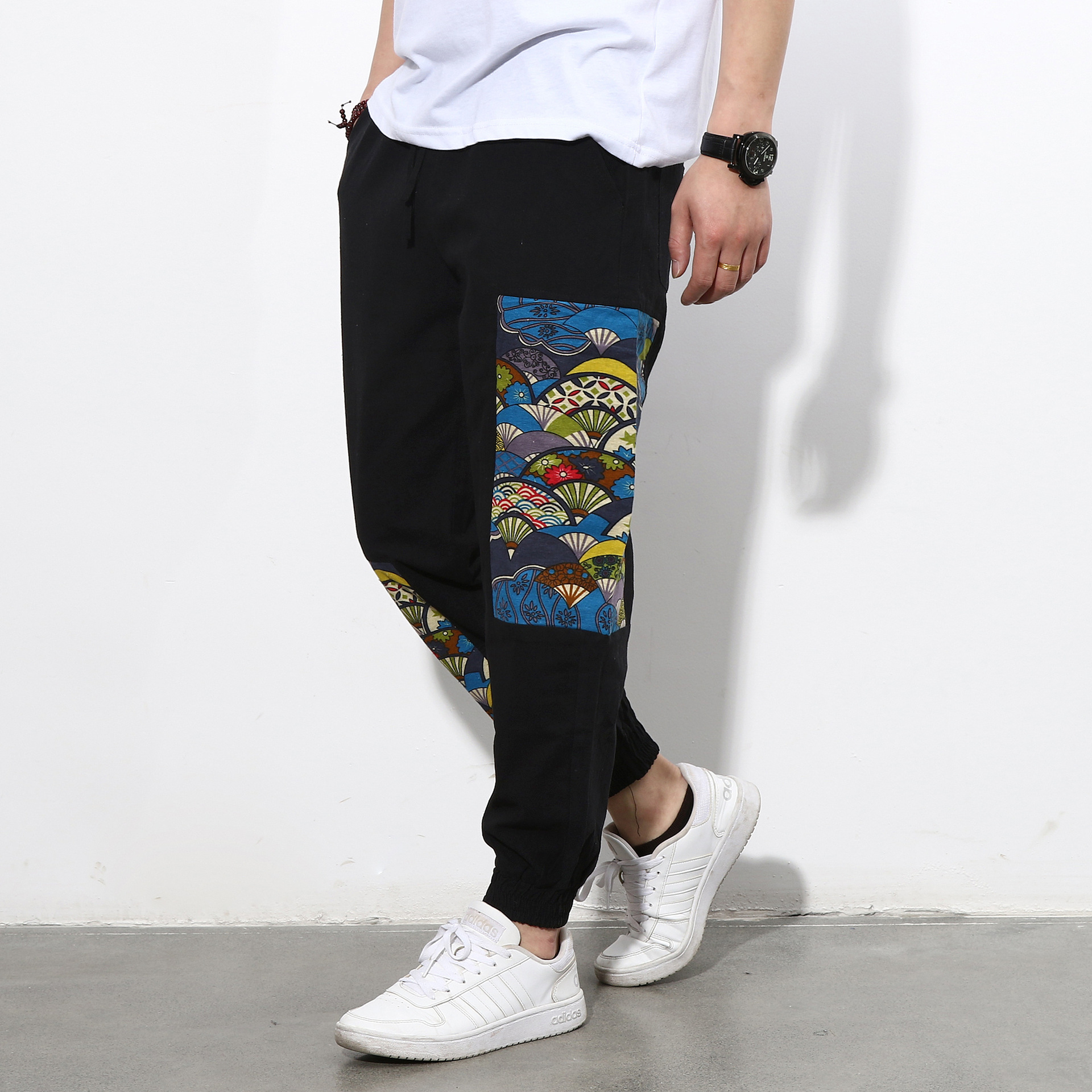 Men's Plus Size Cotton And Linen Casual Pants