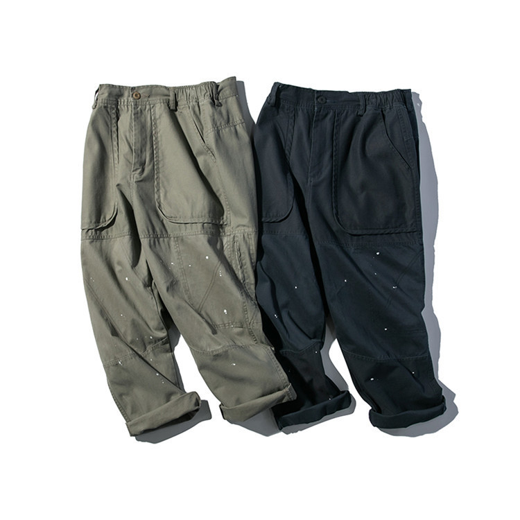 Title 1, Pantaloni casual da uomo con cuciture larghe