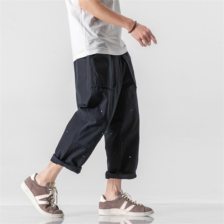 Title 4, Mens Casual Pants with Loose Stitching Relaxed...