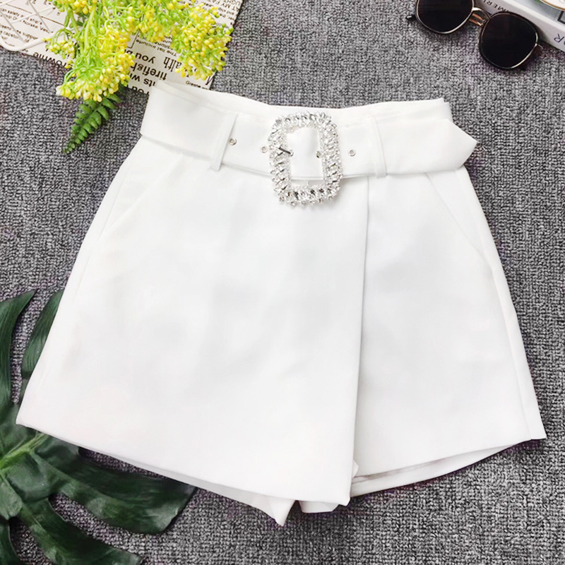 Title 6, Moderne dames zomer culotte short rok met stras...