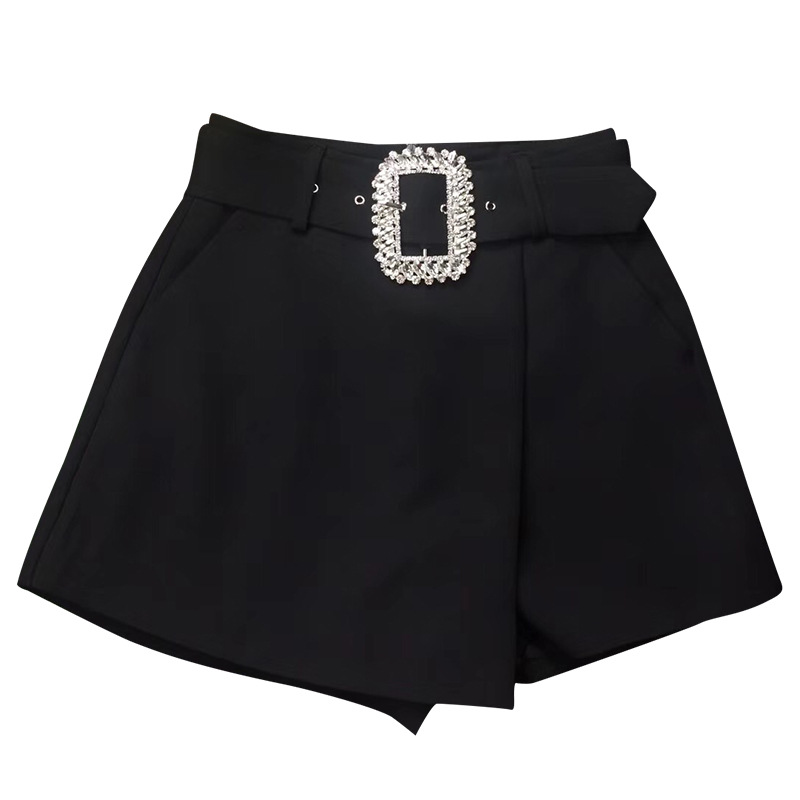 Title 3, Moderne dames zomer culotte short rok met stras...