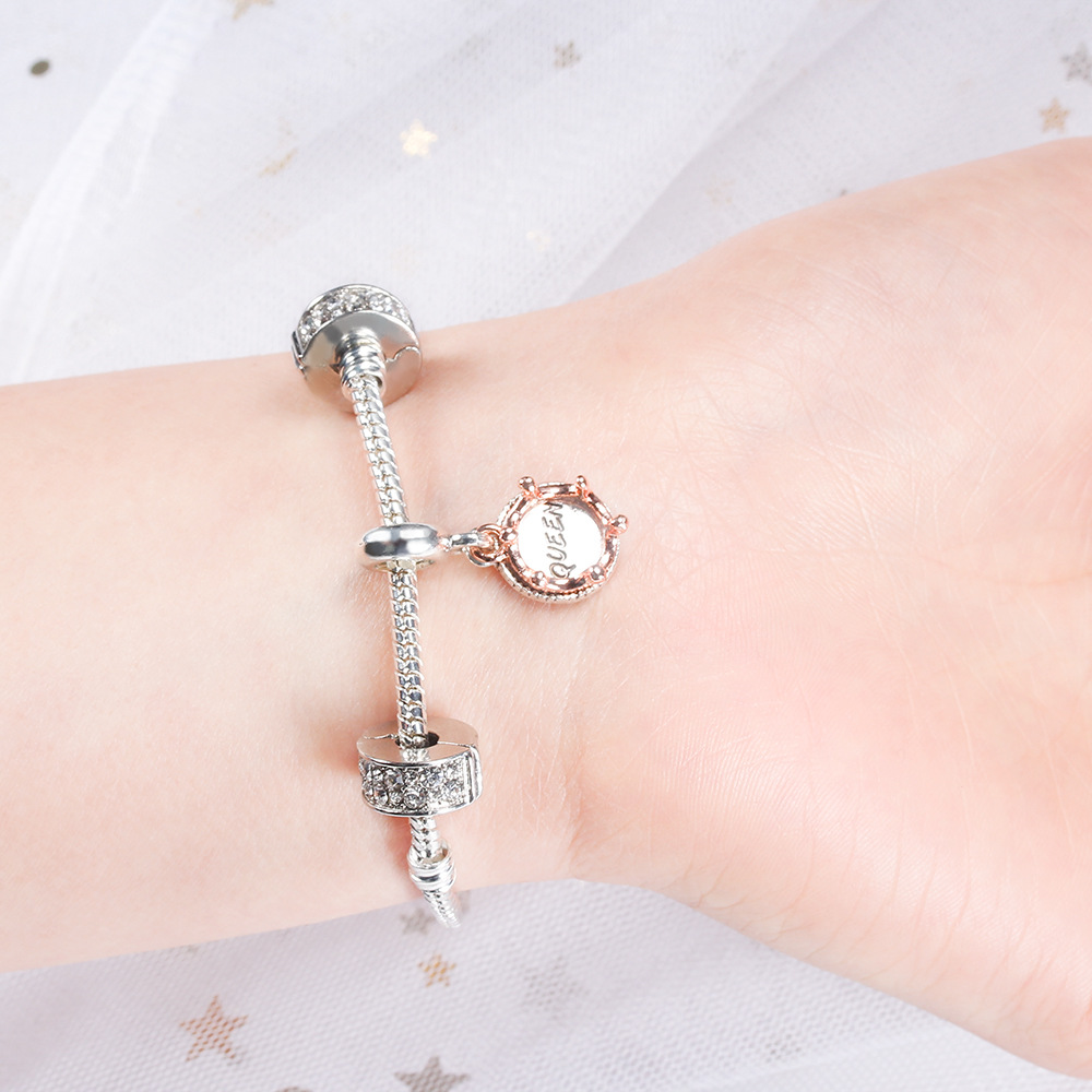 Heart-shaped Beaded Bracelet Trendy Bracelet