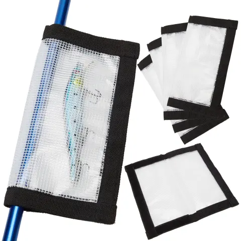 PVC Transparent Fishing Bait Protective Cover That Will Not
