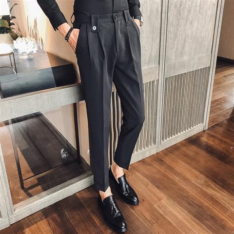 Title 4, Moderne Business Pantalon met plooien, Streetwe...