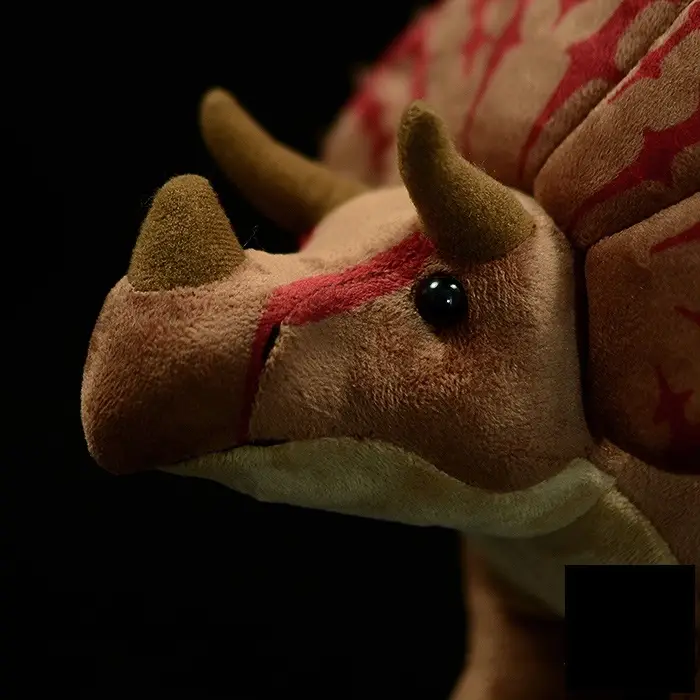 Super Cute Triceratops Plush Toy Model Gift