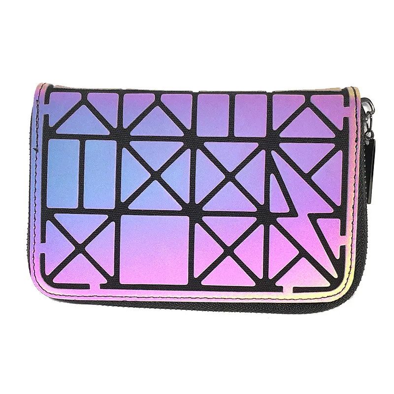 Women's bag Japanese fashion chain single shoulder diagonal package luminous gleam wallet clutch