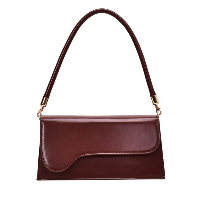 All match Popular Shoulder Bag Fashion Portable Small Bag Underarm Bag Red - Shop at LoveMi
