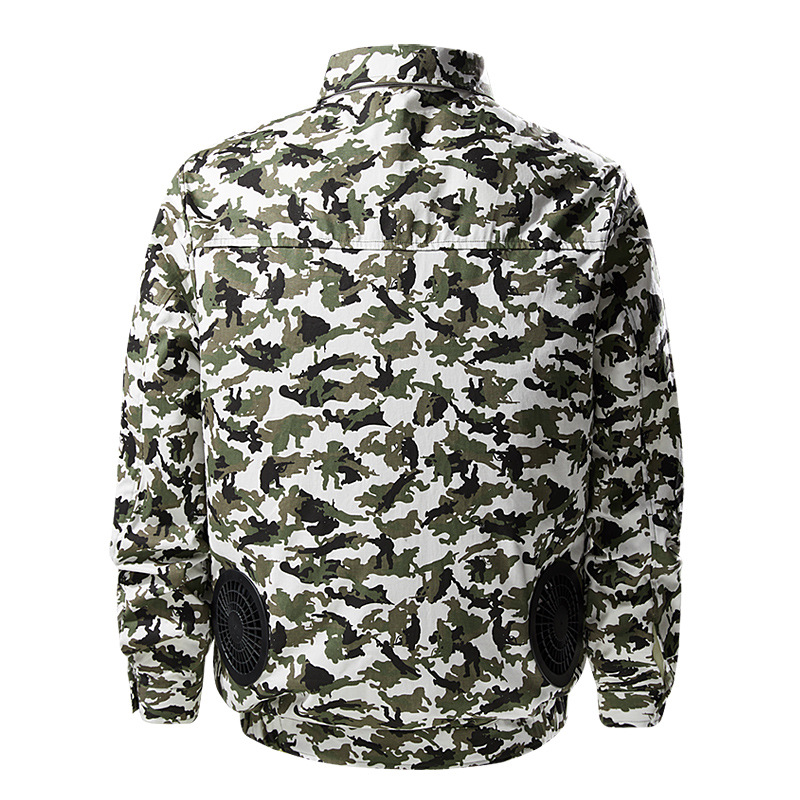 Fan Clothes Cooling Overalls Air-conditioning Clothes Refrigeration Site