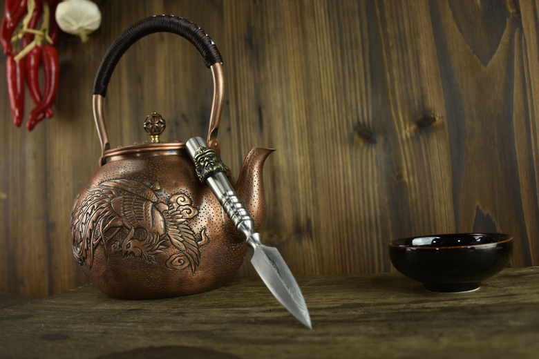 7 Chromium 17 Molybdenum Vanadium Stainless Steel Tea Knife