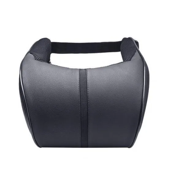 Leather Car Headrest Car Pillow Black - Shop at LoveMi