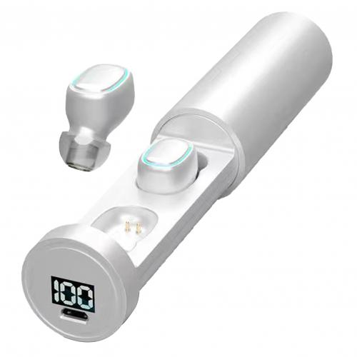 5.0 Digital Display Touch HiFi Binaural Sports Tws Wireless Bluetooth Headset Mini Pull - Image 2