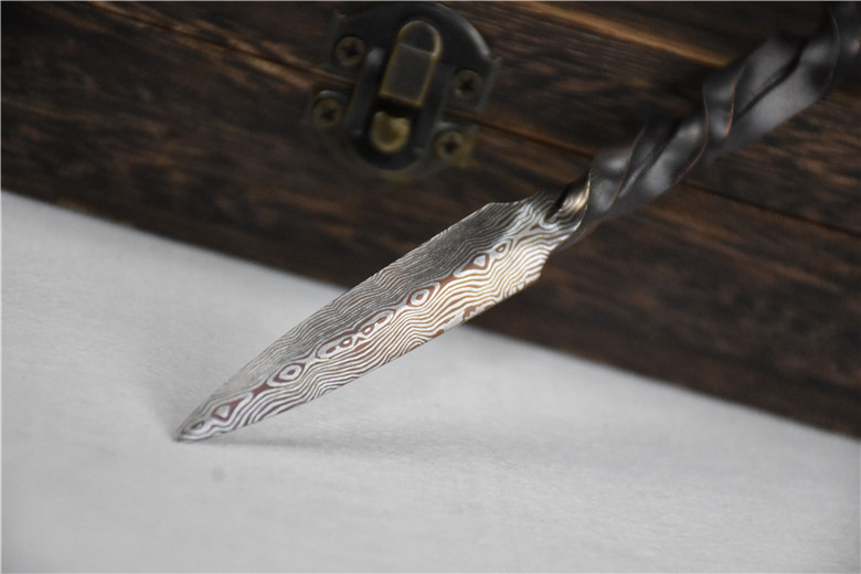 01634 Longquan Stainless Steel Tea Knife