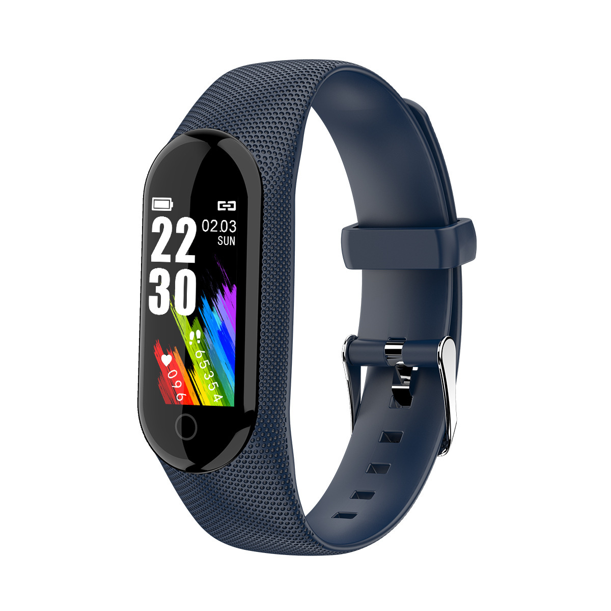 Title 2, IK08 Temperature Smart Bracelet Heart Rate Moni...