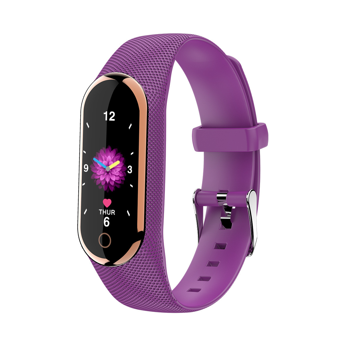 Title 3, IK08 Temperature Smart Bracelet Heart Rate Moni...