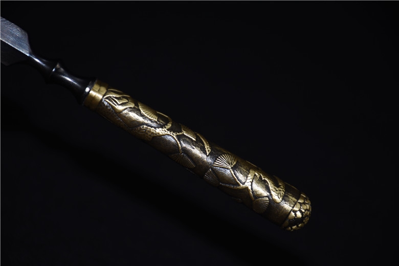 Longquan Tea Knife With Copper Handle