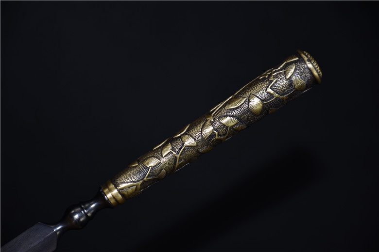 Longquan Tea Knife With Copper Handle