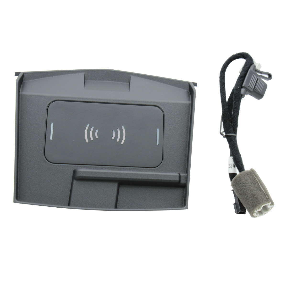Chargeur USB 2 En 1 QI Sans Fil Pour Smartphone Et Voiture