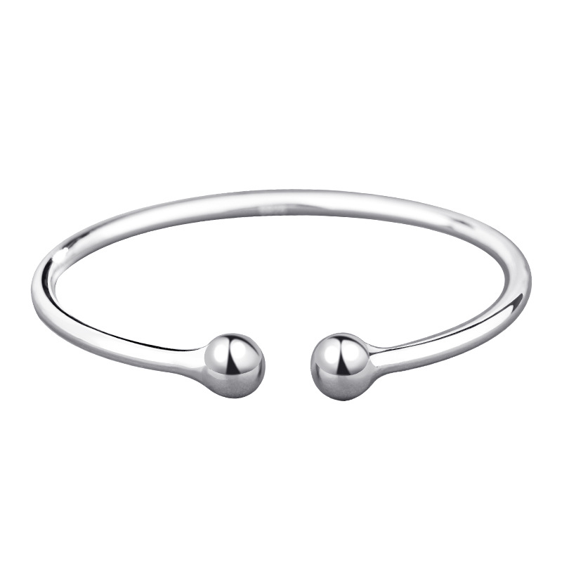925 Sterling Silver Bracelet Female Korean Version European And American Fashion