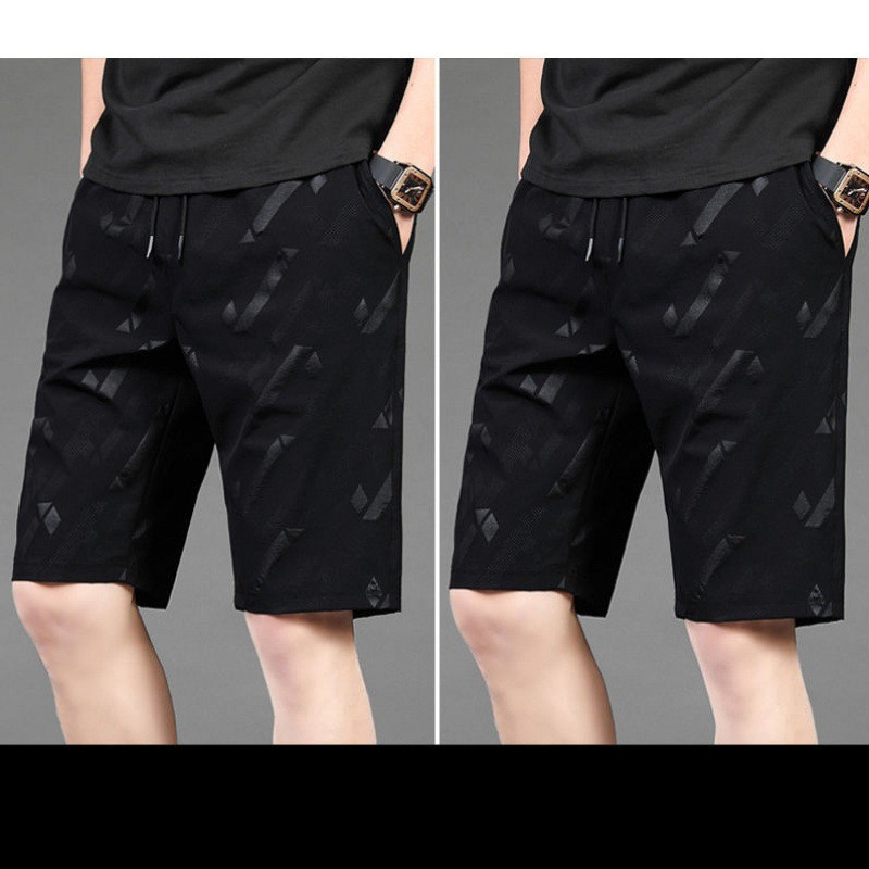 Title 4, Mens Ice Silk Shorts Thin Sports Five-point Pa...