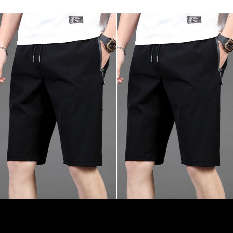 Title 1, Mens Ice Silk Shorts Thin Sports Five-point Pa...