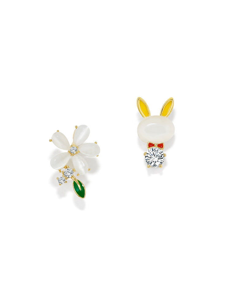 Fashionable Exquisite Small Rabbit Earrings Earrings