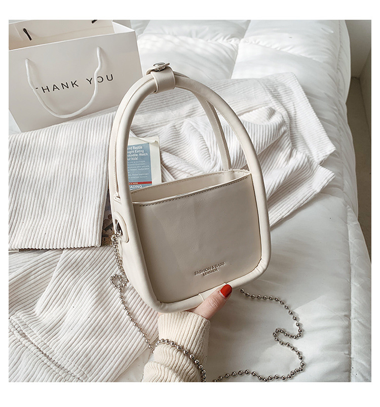 Luxury Brand Woman Shoulder Bags Leather Handbag and Purses Luxury Designer Chain Crossbody Bag Mini Square Bag White - Shop at LoveMi