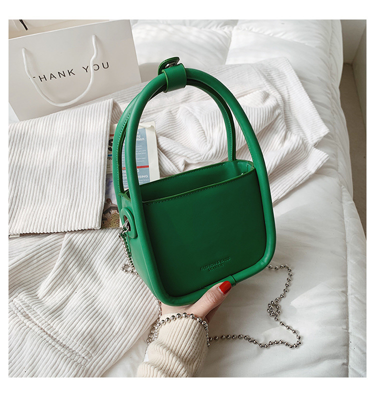 Luxury Brand Woman Shoulder Bags Leather Handbag and Purses Luxury Designer Chain Crossbody Bag Mini Square Bag Green - Shop at LoveMi