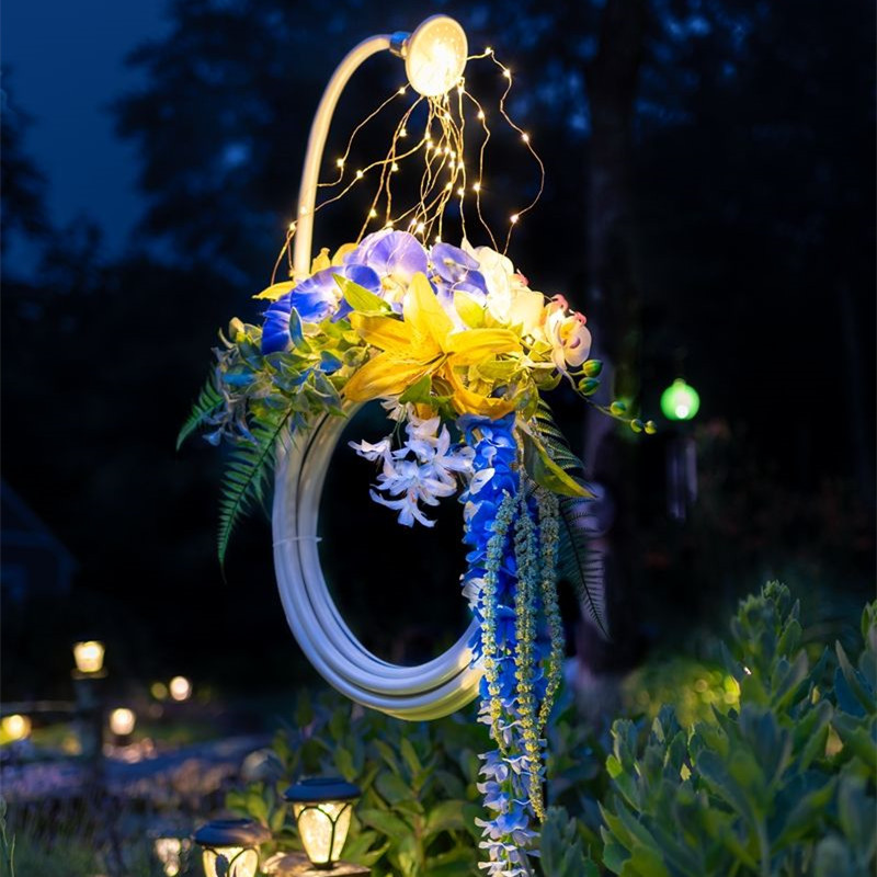 LED Vines Light Solar Fairy String Light Outdoor Waterproof Copper Wire DIY Decora Holiday Party Wedding Garden Room — foto 4