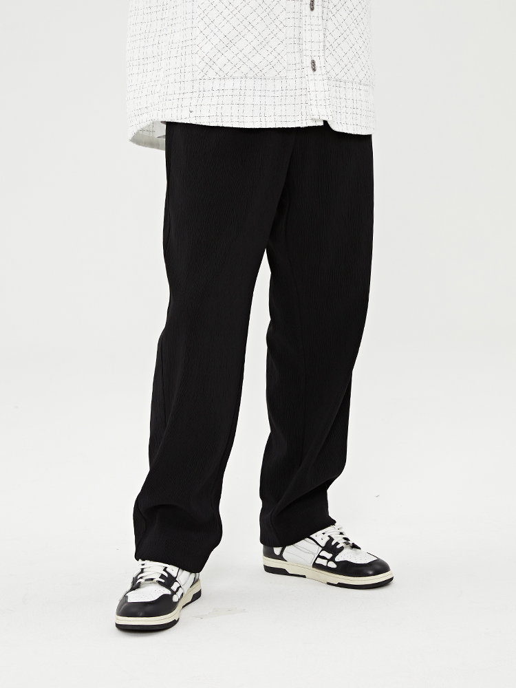 Title 4, Tide Brand Pleated Vertical Lines Basic Casual ...