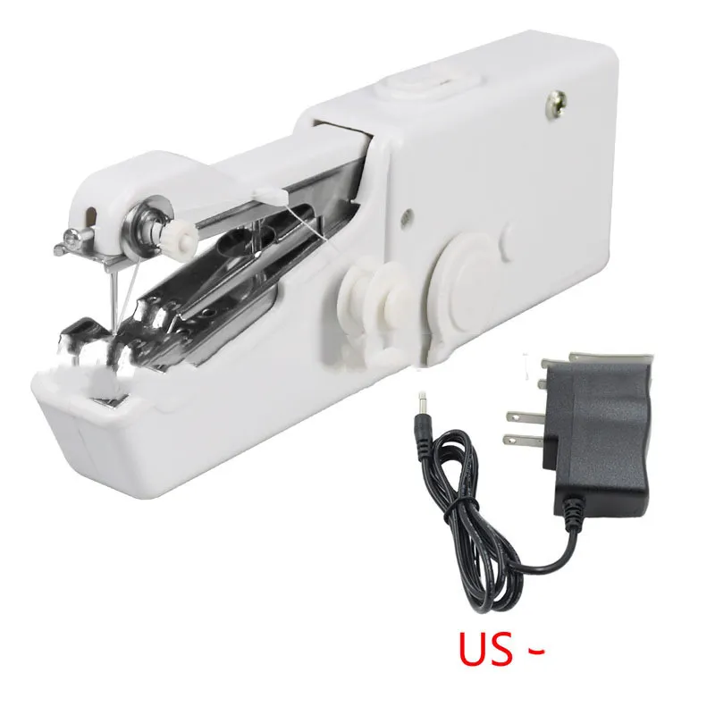 Handheld Portable Electric Sewing Machine Set Mini Household Handy Handheld Electric Sewing Machine – image 4