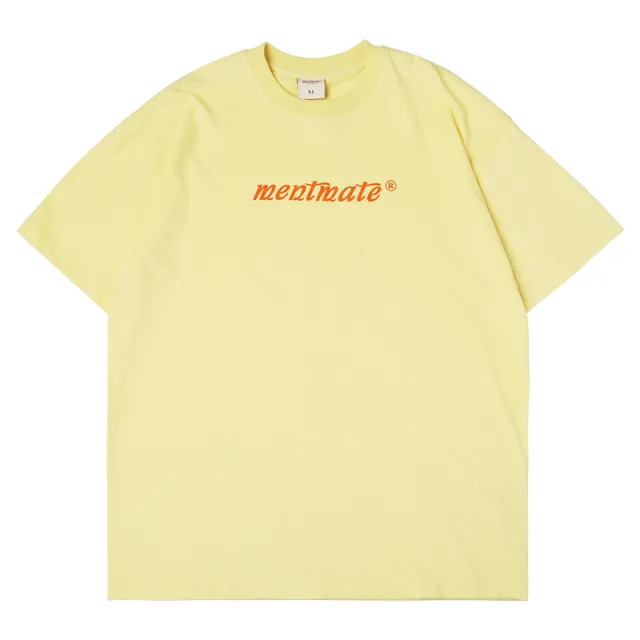Nineteen color Cotton Couple Round Neck T shirt Loose Style Short Sleeves Goose Yellow - Shop at LoveMi
